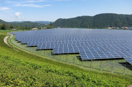 Photo: Aikawa mega solar plant