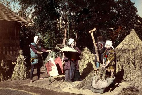 Photo: Rural Life in old Japan