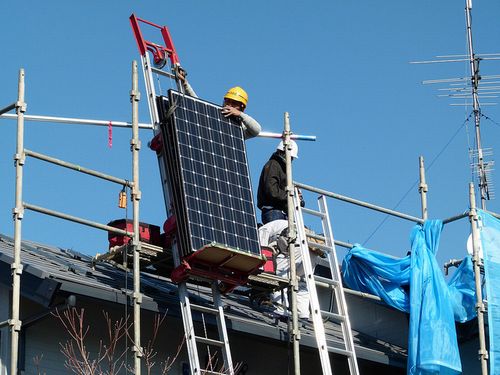 Photo: Solar installation