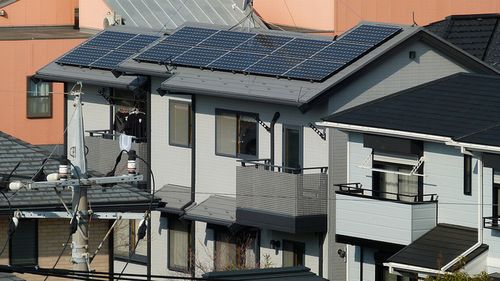 Photo: Solar roof