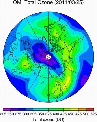JFS/Ozone Depletion Creates Largest Ozone Hole in Arctic