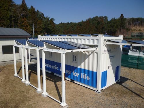 JFS/Panasonic Provides Life Innovation Container for Japan Earthquake Victims