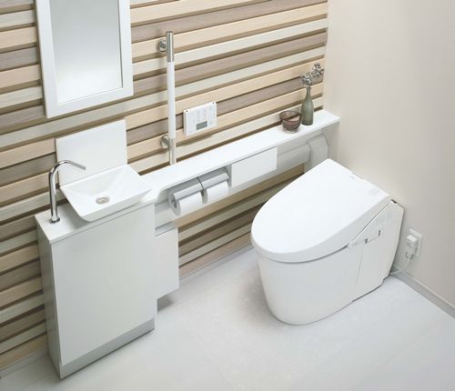 Toto Unveils Tankless Toilet that Saves Water, Power -- and Cleans Itself  (mobile)| Japan for Sustainability