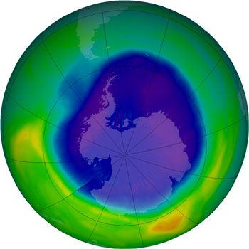 JFS/2010 Ozone Hole Is Third Smallest Since 1990: JMA Reports